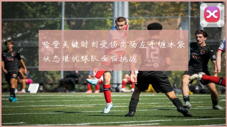 哈登关键时刻受伤离场左手缠冰袋状态堪忧球队面临挑战
